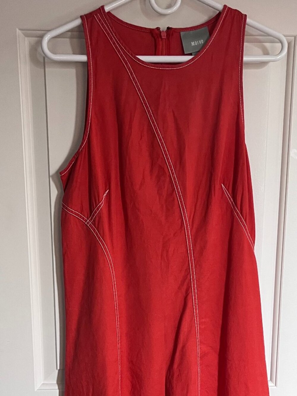 Sporty Asymmetrical Maeve Orange Dress